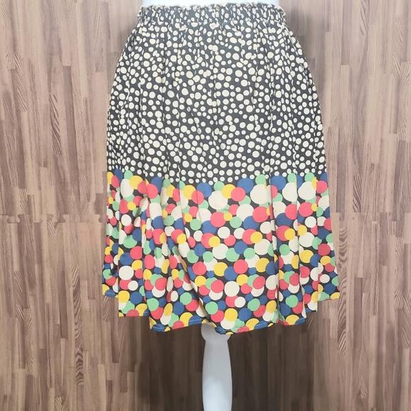 Anthro/CoreyLynnCalter Sz Small Silk Skirt - Picture 5 of 8